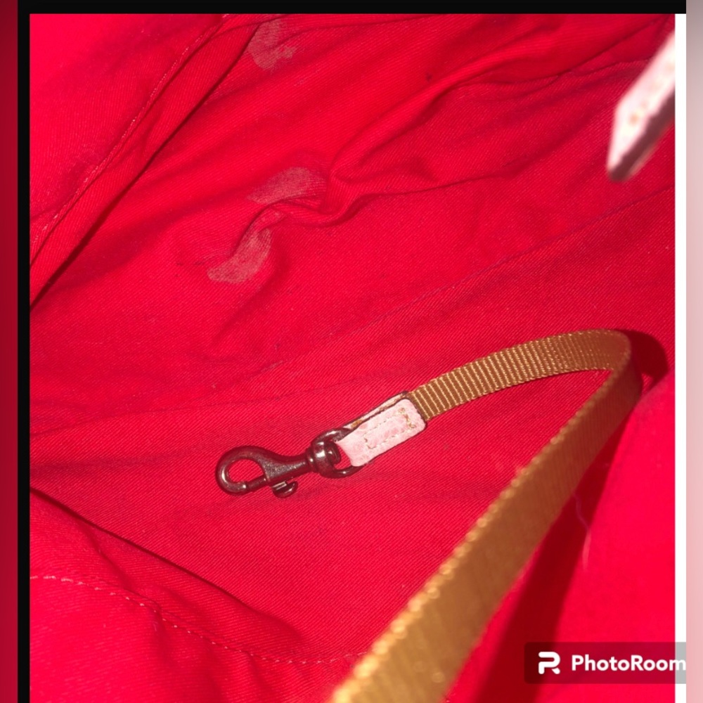 Dooney & Bourke Pink Ostrich Mary Hobo GUC - Picture 12 of 14